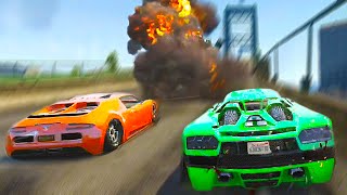 Most Intense Race Ever GTA 5 Funny Moments [upl. by Karen]