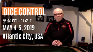 Learn How to Play Craps amp Win Dice Control Seminar May 35 2019 Atlantic City [upl. by Akineg870]