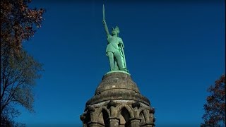 Hermannsdenkmal in Detmold im Teutoburger Wald [upl. by Treharne]