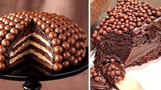 Easy Chocolate Cake Recipe Ever  Amazing Cake Decorating Tutorials  So Yummy Cake Recipes [upl. by Sirref940]