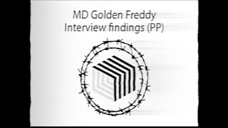 A ENTREVISTA COM O GOLDEN FREDDY DUBLADO PT BR FNAF Interview with Cassidy [upl. by Narhet867]