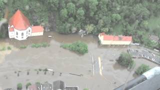 Luftaufnahmen vom Hochwasser in Passau und Umgebung  Montag 3 Juni 2013 I PNP [upl. by Sibella961]