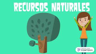 RECURSOS NATURALES Y ARTIFICIALES PARA NIÑOS [upl. by Erika]