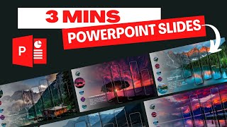 How to make these Viral PowerPoint Slides  Morph Tutorial [upl. by Ihsoyim]