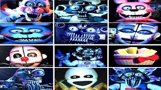 Five Nights at Freddys Sister Location All Jumpscares COMPLETE [upl. by Bal]