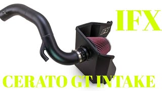 IFX Kia Cerato GT Cold Air Intake Kit Installation Guide [upl. by Yarahs]