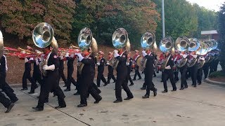 NC State Marching Band  Power Sound of the South  Fight Song [upl. by Lirbaj681]