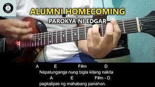 Alumni homecoming  Parokya ni Edgar  Easy Guitar Chords Tutorial with Lyrics [upl. by Mori196]