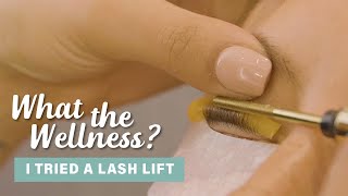 Lash Lift  What the Wellness  WellGood [upl. by Ewart190]