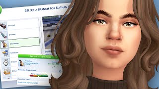 Part time jobs for teens and adults Easy ways to make Simoleons Midnitetech Mod [upl. by Aenit]