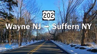 US 202 Northbound from Wayne NJ to Suffern NY [upl. by Peedsaj236]