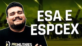 ESA e ESPCEX QUAIS AS PRINCIPAIS DIFERENÇAS [upl. by Kerianne]