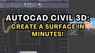 Create an AutoCAD Civil 3D Surface the EASY way [upl. by Candice]