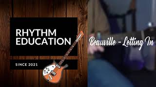 Letting In  Beauville Guitar Tutorial [upl. by Pandolfi421]