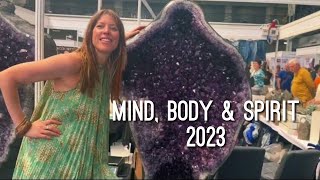 Mind body and spirit festival 2023 in London Olympia [upl. by Rabbaj]