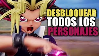 JUMP FORCE  COMO DESBLOQUEAR TODOS LOS PERSONAJES [upl. by Juana]