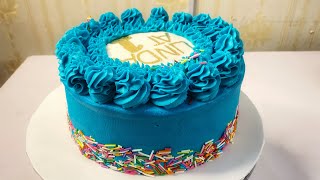 How To Bake And Decorate Birthday Cake From A To ZHow To Make Birthday Cake From A To Z [upl. by Gavrila]