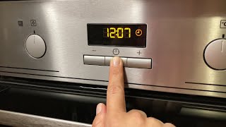 How to Set or Change Time on Electrolux Oven [upl. by Abehs]