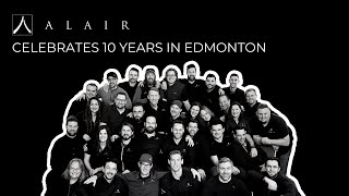 Alair Edmonton Celebrates 10 Years in the Construction Community [upl. by Yztim]