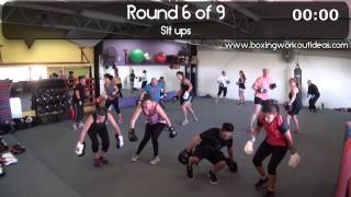 Boxing Workout Ideas  Full 45 minute workout [upl. by Ri]