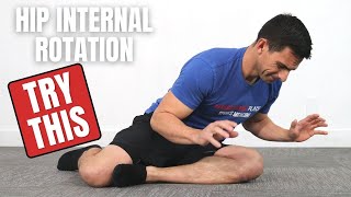 3 BEST Strengthening Exercises To Improve Hip Internal Rotation [upl. by Woodley229]