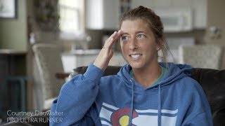 Courtney Dauwalter Ultra Runner  Talks First Hallucinations in Ultra Race [upl. by Garrard124]