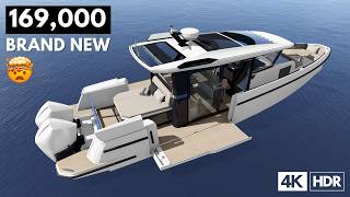 2024 SAXDOR 340 GTWA Affordable Fast Yacht Tour [upl. by Marcellus]