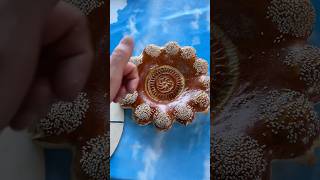 beautiful flower breads bread food breadmaking breadrecipi baking foodie cooking [upl. by Oramug252]