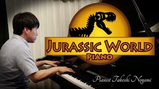 Jurassic World amp Jurassic Park  Main Theme Piano Cover  ジュラシックパークジュラシックワールド [upl. by Deeas522]