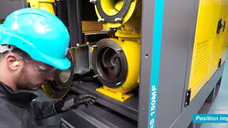 Atlas Copco Service Instruction Video PAS  Basic Maintenance [upl. by Chiaki]