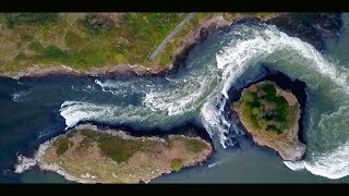 Reversing Falls  Saint John New Brunswick Canada  DJI Mavic Pro [upl. by Hakan688]