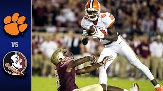 Clemson vs Florida State Football Highlights 2016 [upl. by Shinberg]