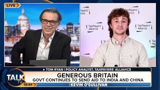 Foreign aid to India set to rise  TalkTV 19072023 [upl. by Ashford]