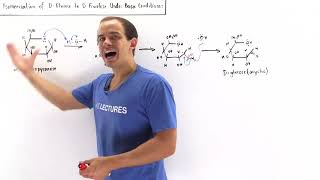 Isomerization of DGlucose into DFructose [upl. by Zetrok]