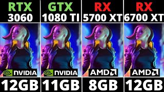 RTX 3060 VS GTX 1080 TI VS RX 5700 XT VS RX 6700 XT  FPS TEST IN 11 GAMES 1440p [upl. by Laband847]