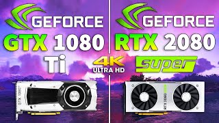 GTX 1080 Ti vs RTX 2080 SUPER Test in 8 Games [upl. by Curren]