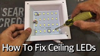 How To Fix Flickering LED Ceiling Lamp [upl. by Dorita]