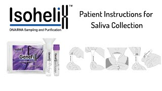 How To Collect Saliva Sample Using Isohelix™ GeneFix™ Saliva DNARNA Collectors [upl. by Adnofal289]