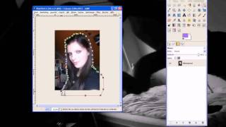 Gimp Bilder ausschneiden tutorial [upl. by Thesda553]