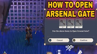 How to Open Arsenal Gate Of Tatarasuna 3 Keys Location【Genshin Impact】 [upl. by Imrots]