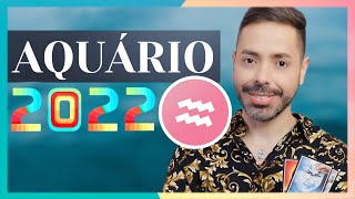 PREVISÕES 2022 SIGNO DE AQUÁRIO ♒️ AMOR TRABALHO E DINHEIRO [upl. by Lithea227]