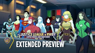 Justice League x RWBY Super Heroes amp Huntsmen Part One 2023 Dead End EXCLUSIVE CLIP [upl. by Prussian]