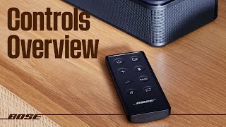 Bose TV Speaker – Controls Overview [upl. by Aillij]