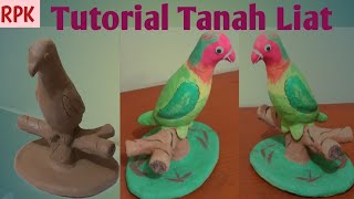 Tutorial Tanah Liat Patung Burung [upl. by Slosberg]