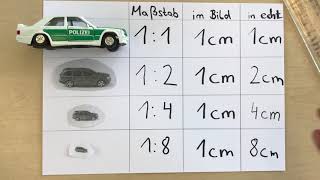 Sachunterricht Klasse 4 Maßstab [upl. by Rotow963]