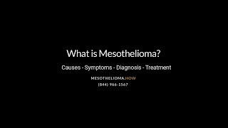 Mesothelioma Causes Symptoms Diagnosis Treatment [upl. by Anneliese668]