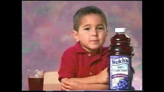 Welchs Grape Juice Commercial 2003 [upl. by Vtehsta]