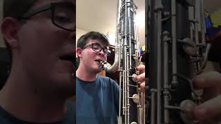 what a contrabass clarinet sounds like [upl. by Neyr]