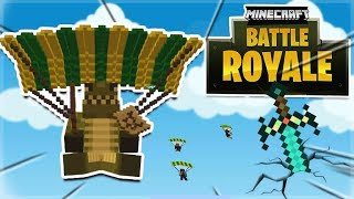 FORTNITE IN MINECRAFT Minecraft Battle Royale MiniGame Server [upl. by Siobhan]