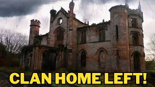 Exploring Cambusnethan house Once home to many now left to RUINS [upl. by Darian537]